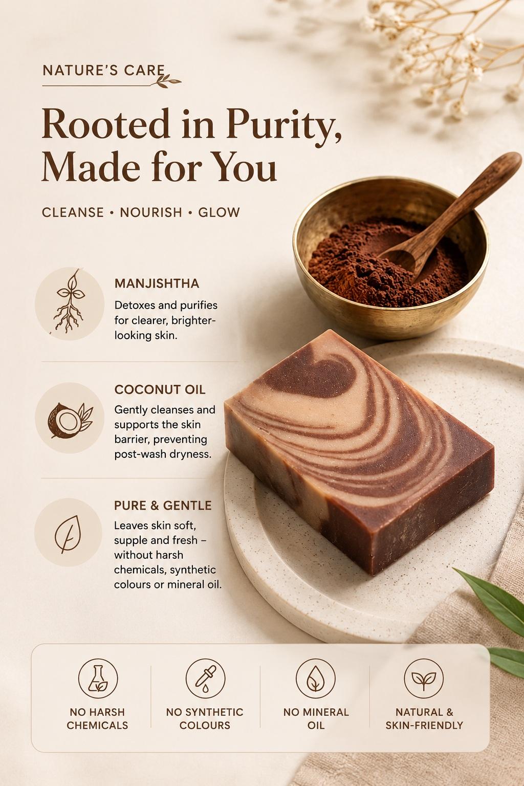 Bathslice MANJISTA & COCONUT MILK SOAP 