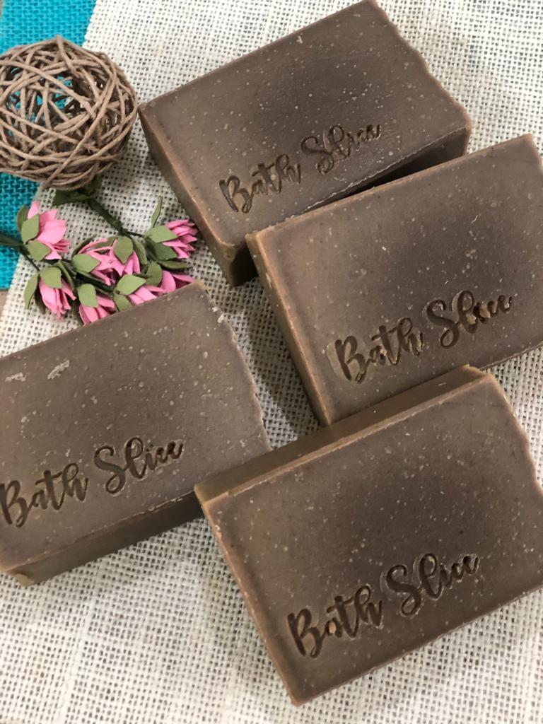 Bathslice Nettle Soap | Kuppaimaimeni Soap | Nettle Soap | Fresh Nettle Extracts | For Sensitive Skin | For Irritated Skin